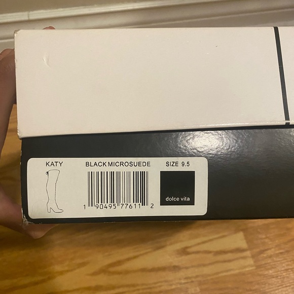 Katy Microsuede Over the Knee Boots - Picture 3 of 6